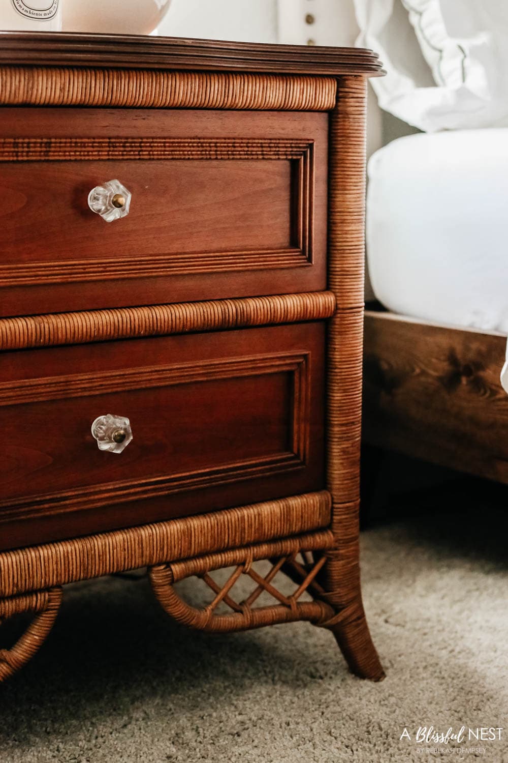 Gorgeous furniture selections from Black Rock Galleries online estate sale auction. #ABlissfulNest #ad #bedroomdecor #bedroomideas