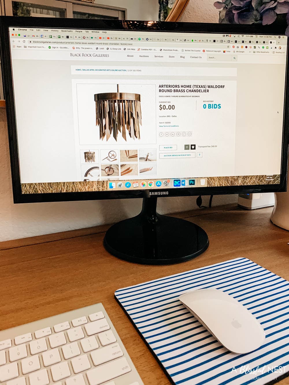 The best source for online estate sale and tag sale shopping. #ABlissfulNest #ad