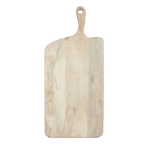 This mango wood cheese board is under  and a great gift idea for a host or new home owner! #ABlissfulNest