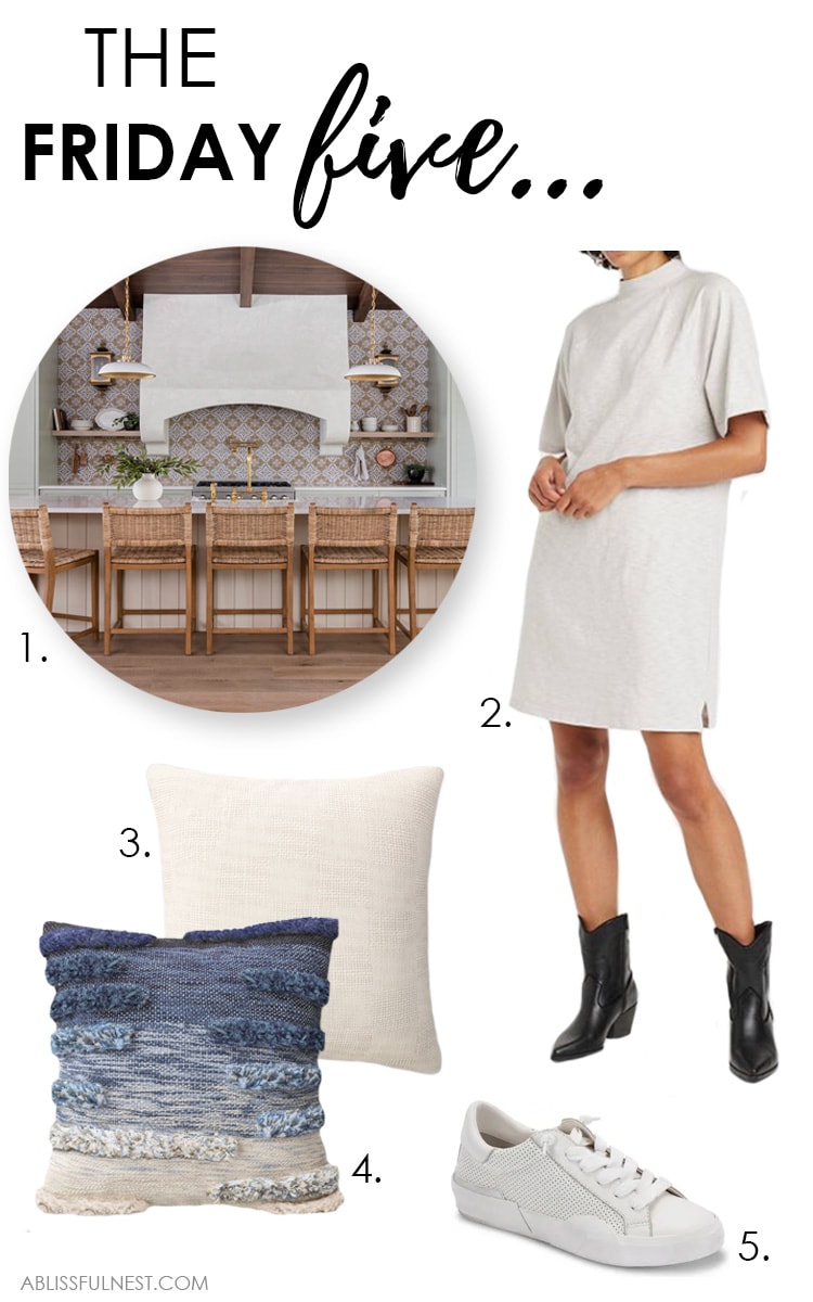 Five of the best finds from the week! #ABlissfulNest