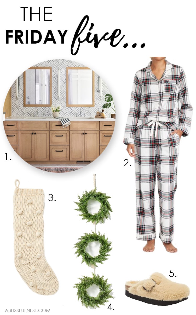 Five of the best finds from the week! #ABlissfulNest