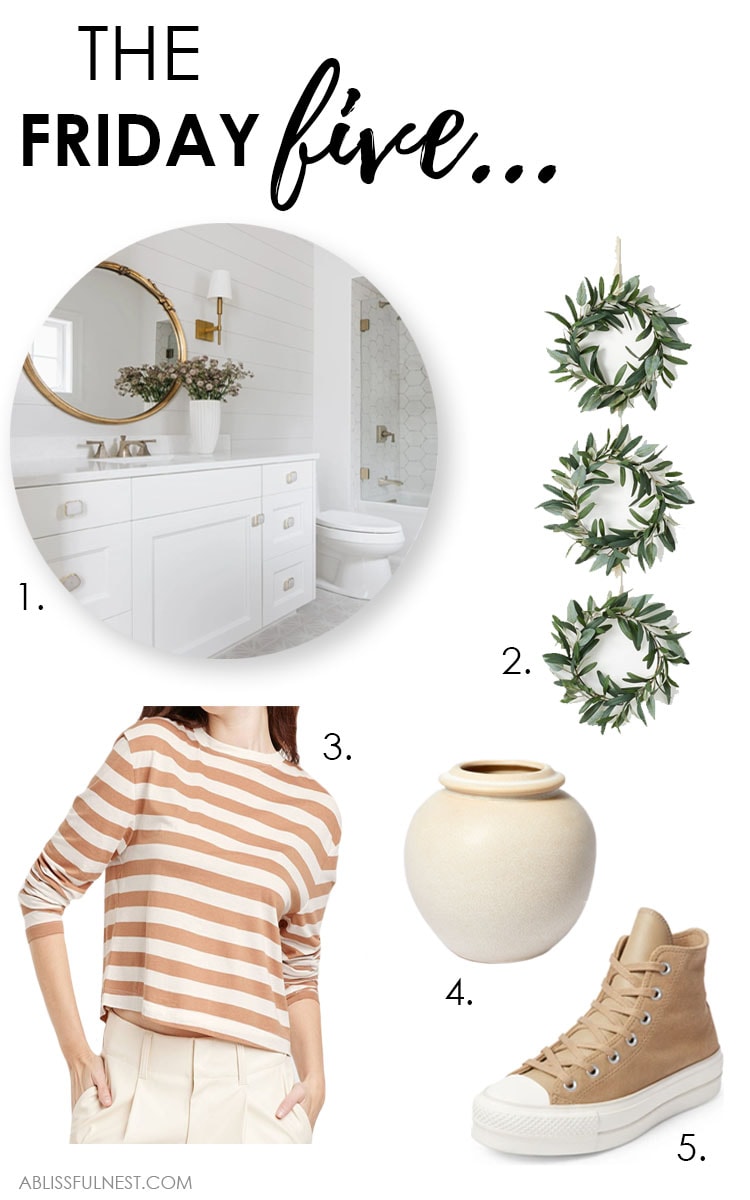 Five of the best finds from the week! #ABlissfulNest