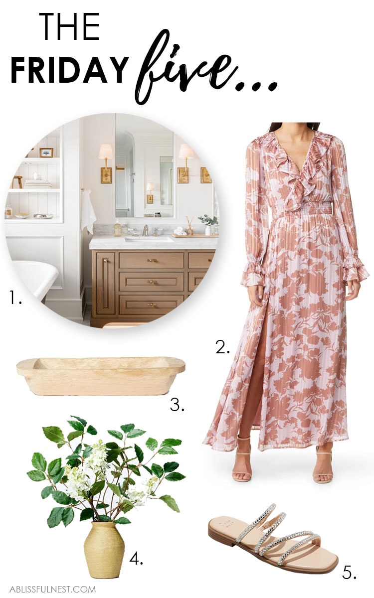 The five best finds from the week! #ABlissfulNest