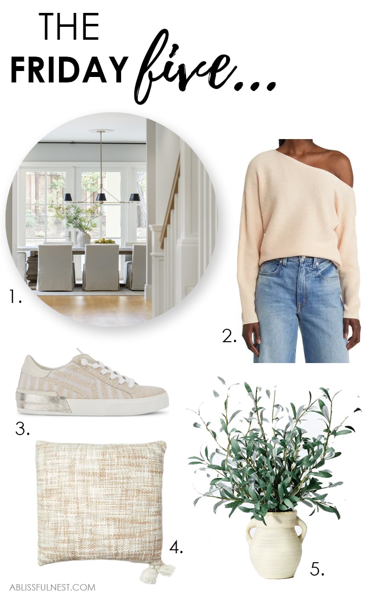 Five of the best finds from the week! #ABlissfulNest