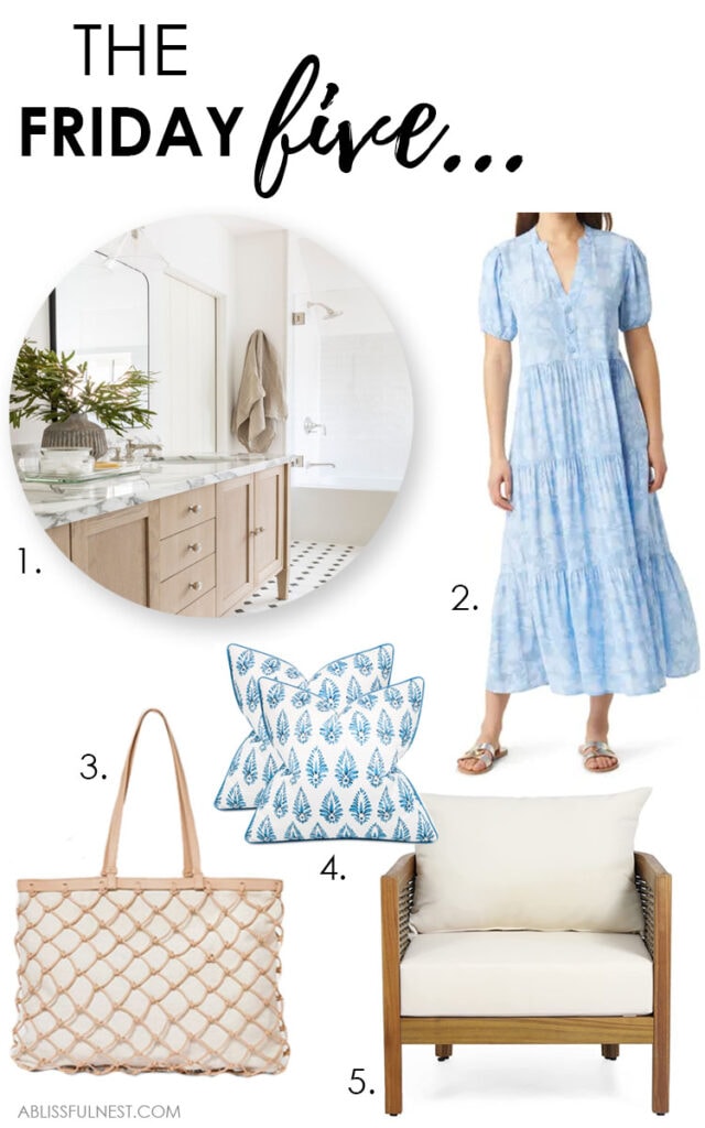 Five of the best finds from this week! #ABlissfulNest