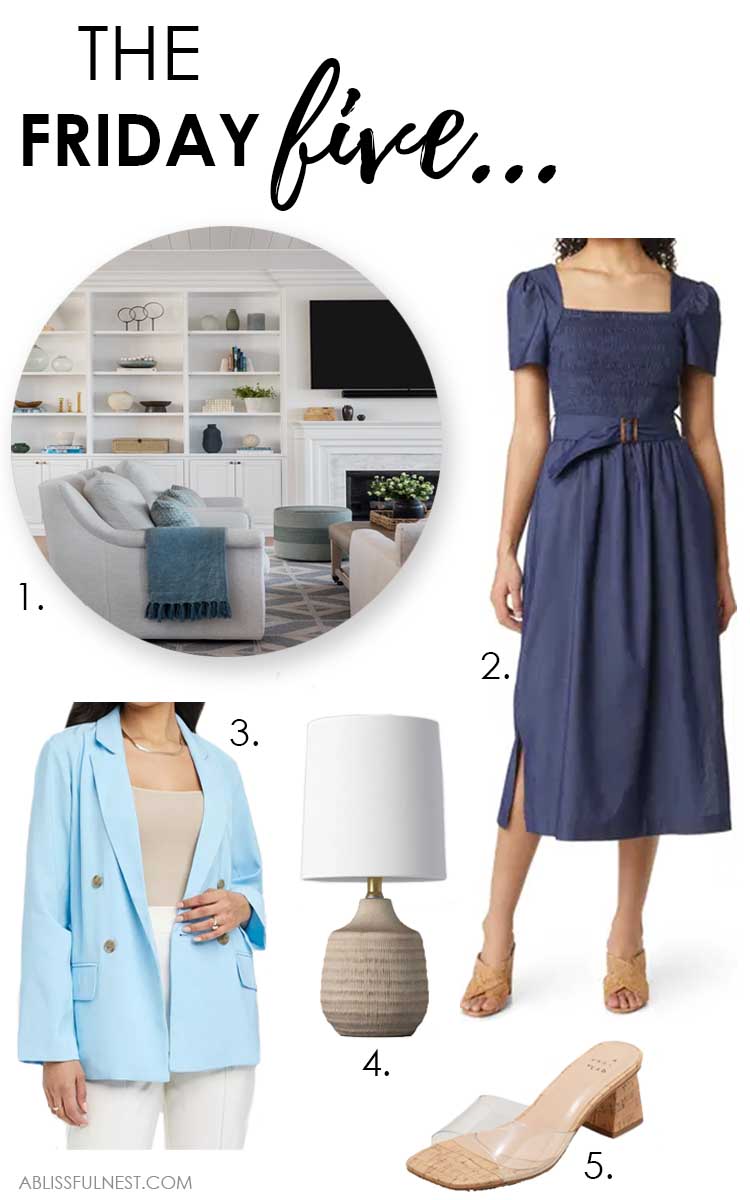 Five of the best finds from the week! #ABlissfulNest