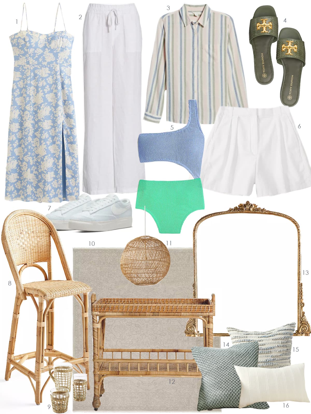 The best sales going on this weekend! Outdoor decor, summer dresses, linen pants, cute summer swimsuits and more! #ABlissfulNest
