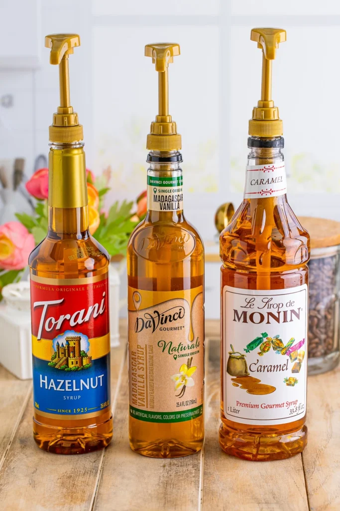 coffee syrups to put on your coffee bar
