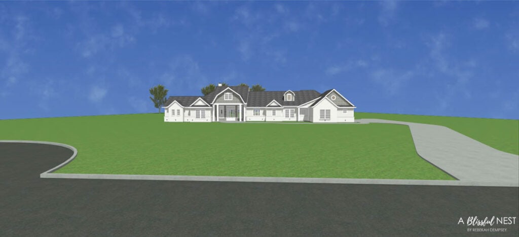 exterior front elevation