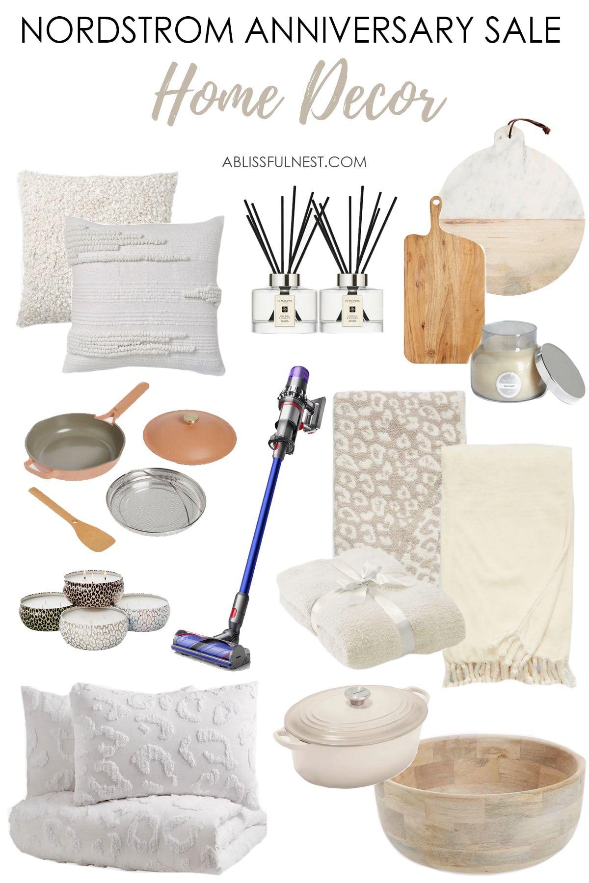 Nordstrom Anniversary Sale home decor finds! #ABlissfulNest