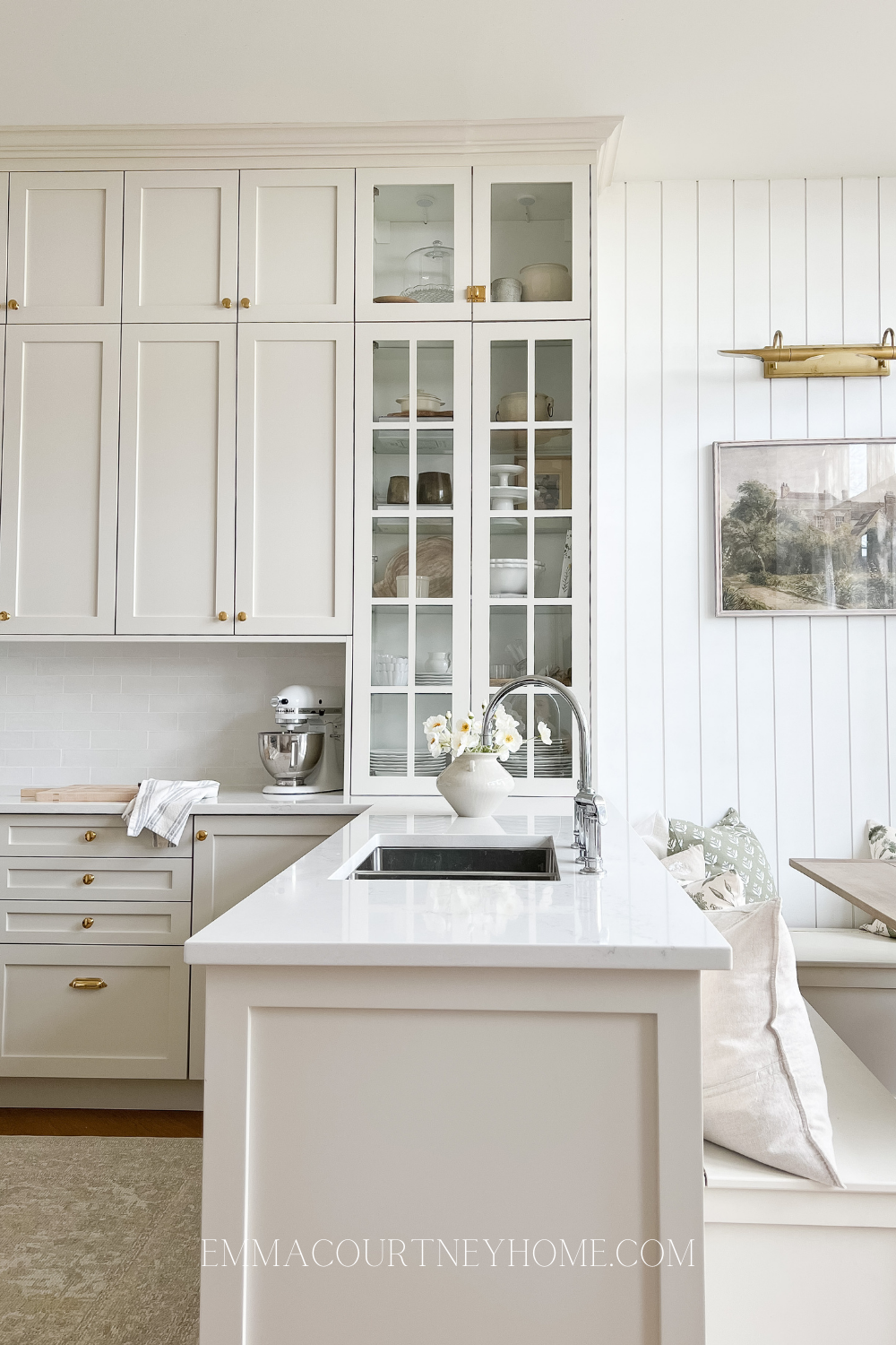 cream kitchen cabinets