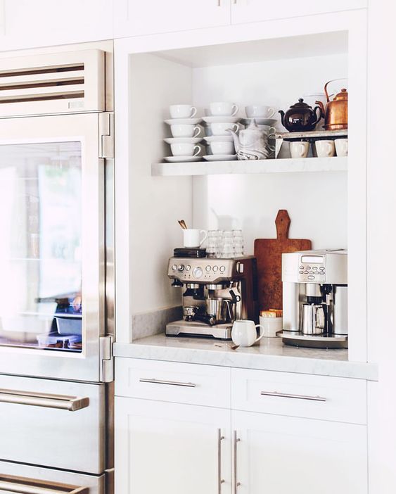 Coffee Bar Ideas For Kitchen Counter