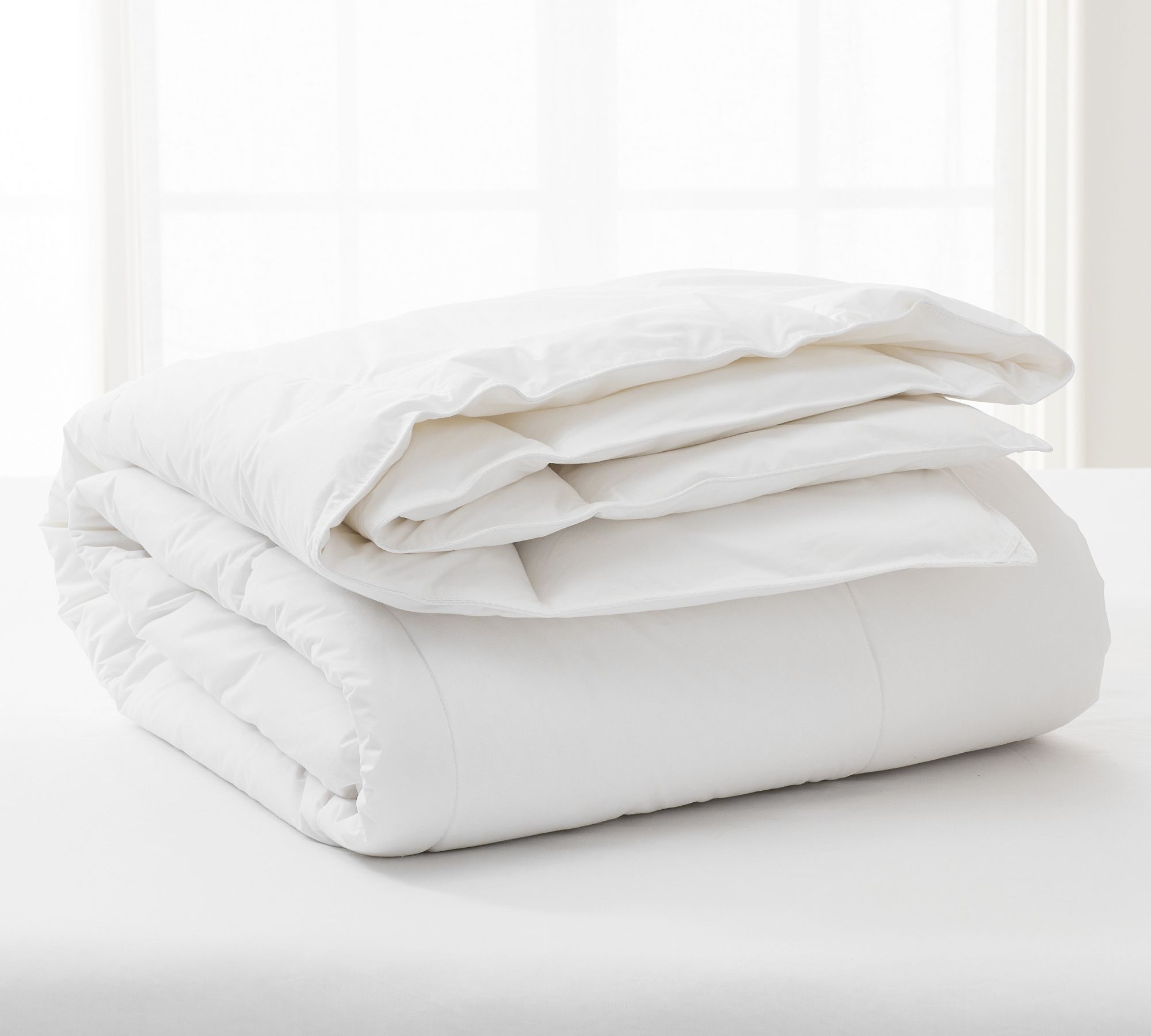 duvet insert folded up