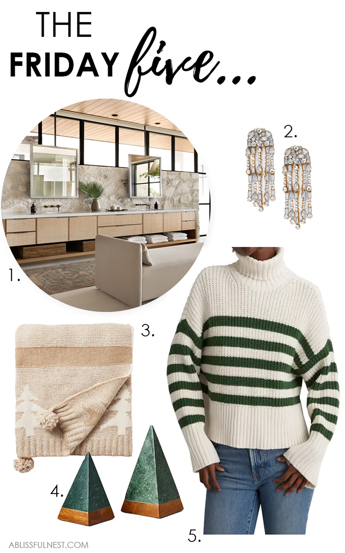 Five of the best finds from the week! #ABlissfulNest