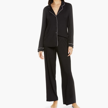 This cozy pajama set is the perfect under $100 gift for her this season! #ABlissfulNest