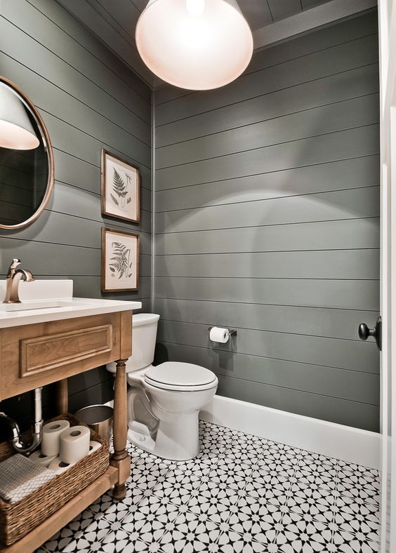 Farmhouse Half Bath Ideas