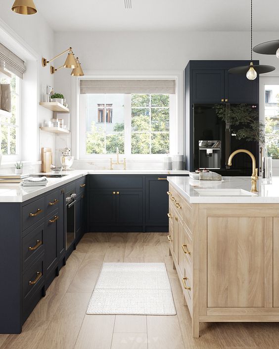 Best Dark Kitchen Cabinet Colors