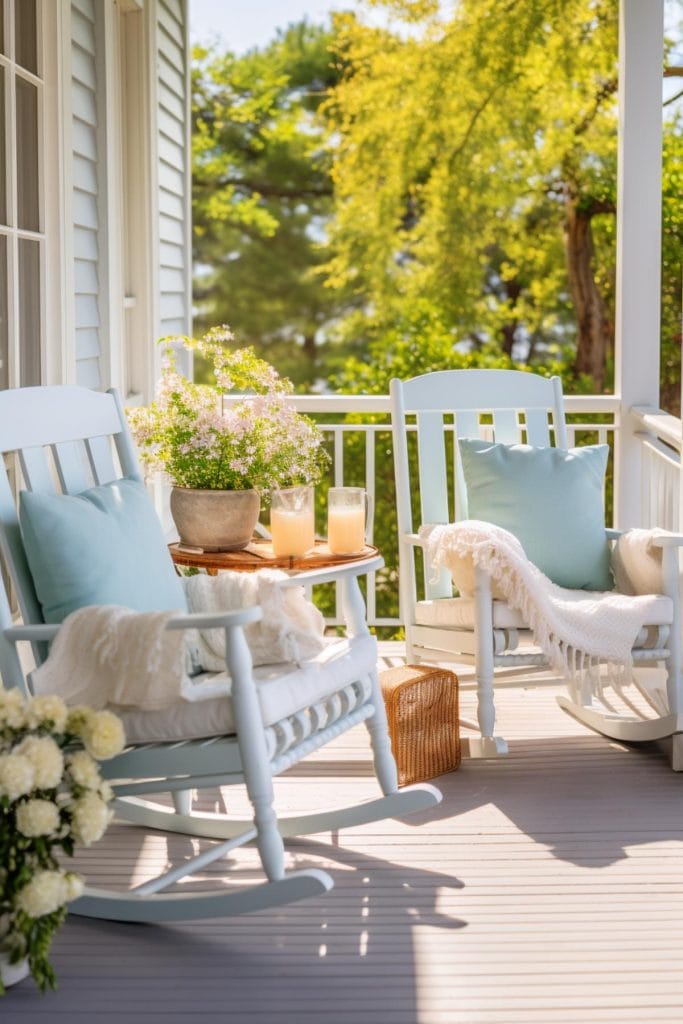 Spring Porch Decor