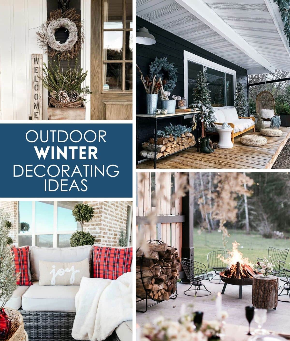 Outdoor Winter Decorating Ideas