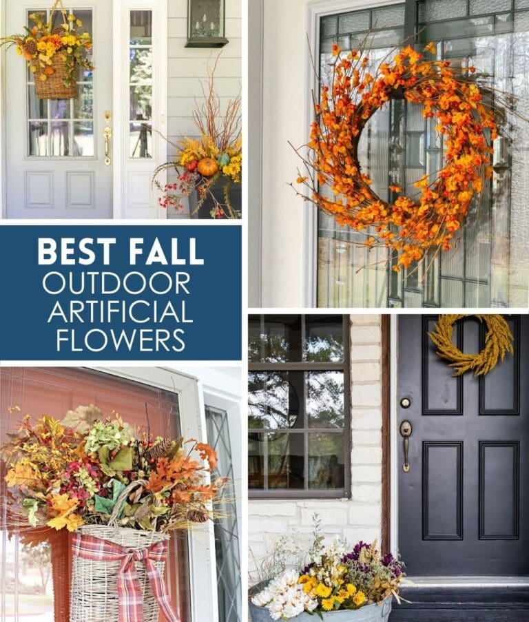 Best Fall Outdoor Artificial Flowers